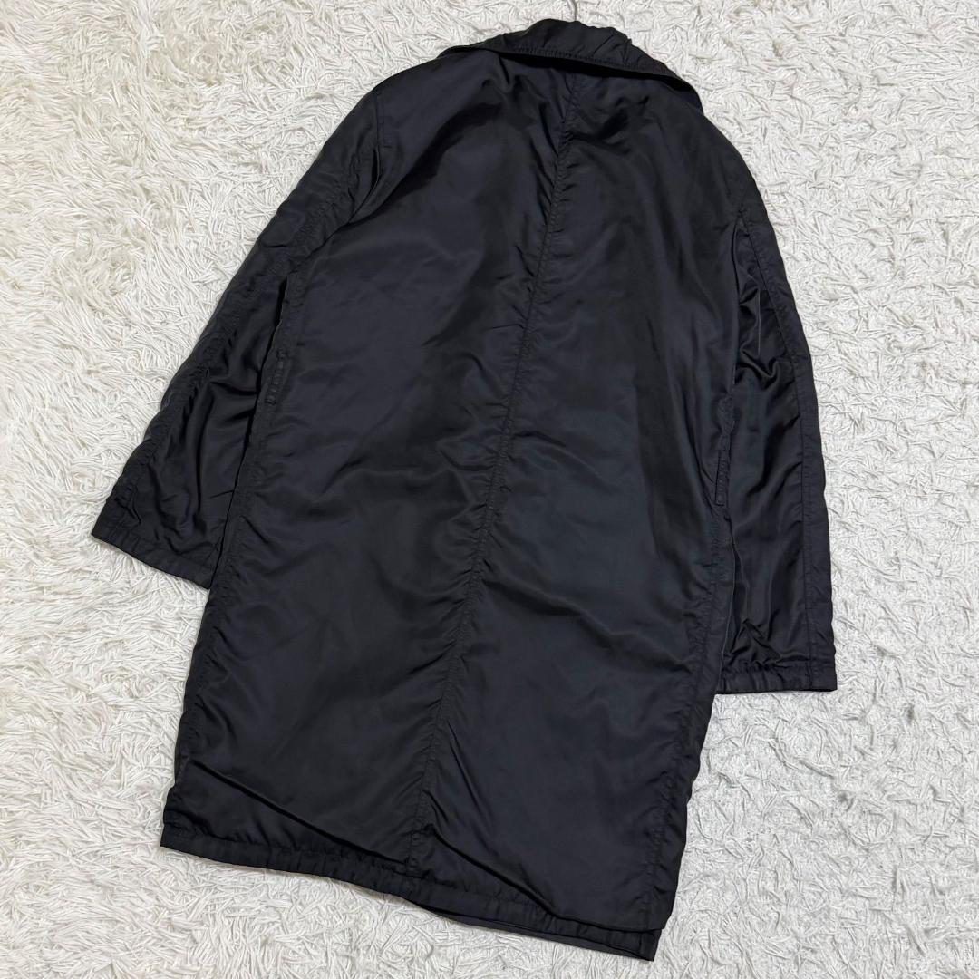 16069✨フェンディ リバーシブルコート 黒 ファー取外し可 ベルト付