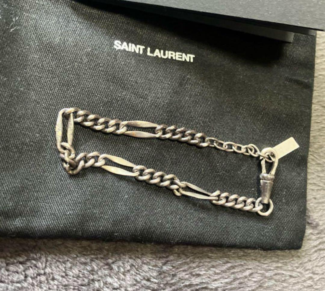 サンローラン　ブレスレット　シルバー　アクセサリー