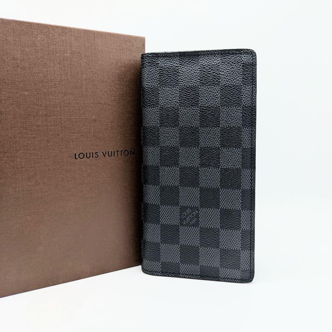 【未使用級】ポルトフォイユ・ブラザ ダミエグラフィット ルイヴィトン 長財布