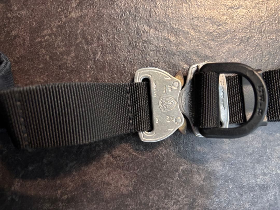 Bagjack コーデュラナイロン コブラバックルヒップバッグ