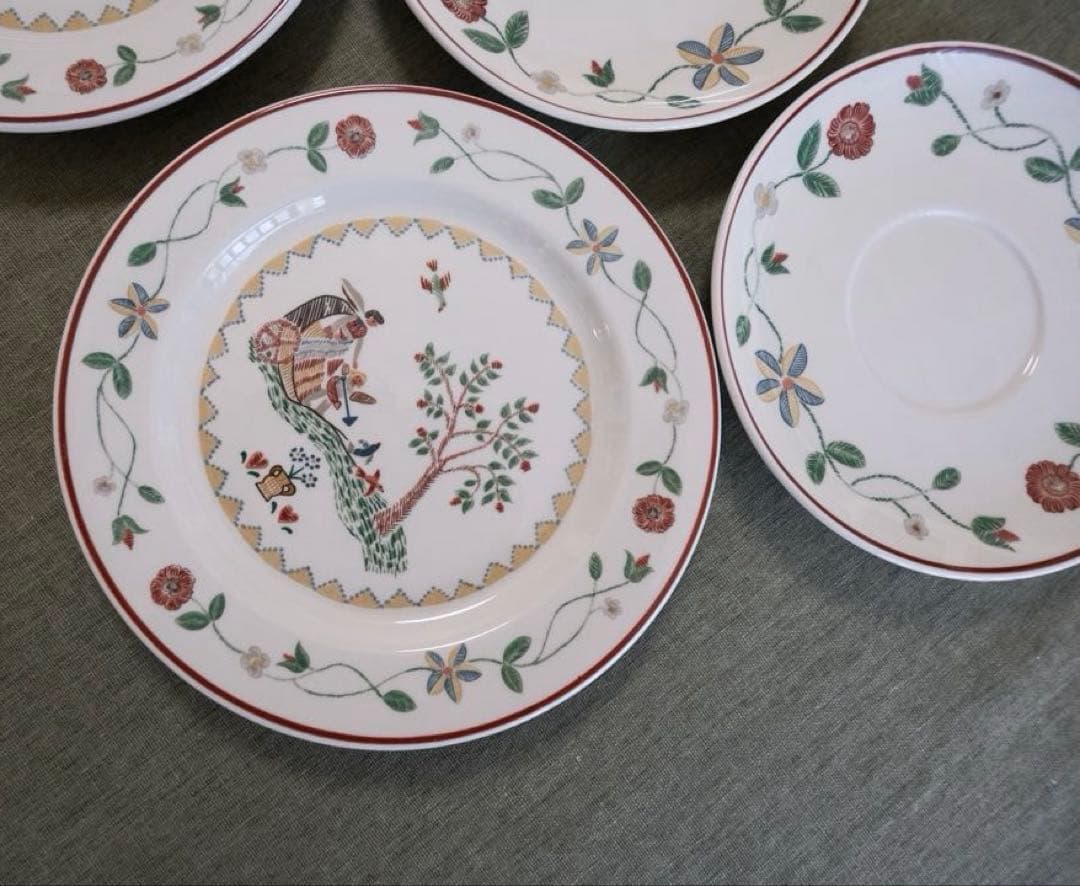 Villeroy&Boch 食器　ソーサー &お皿プレート 合計6枚