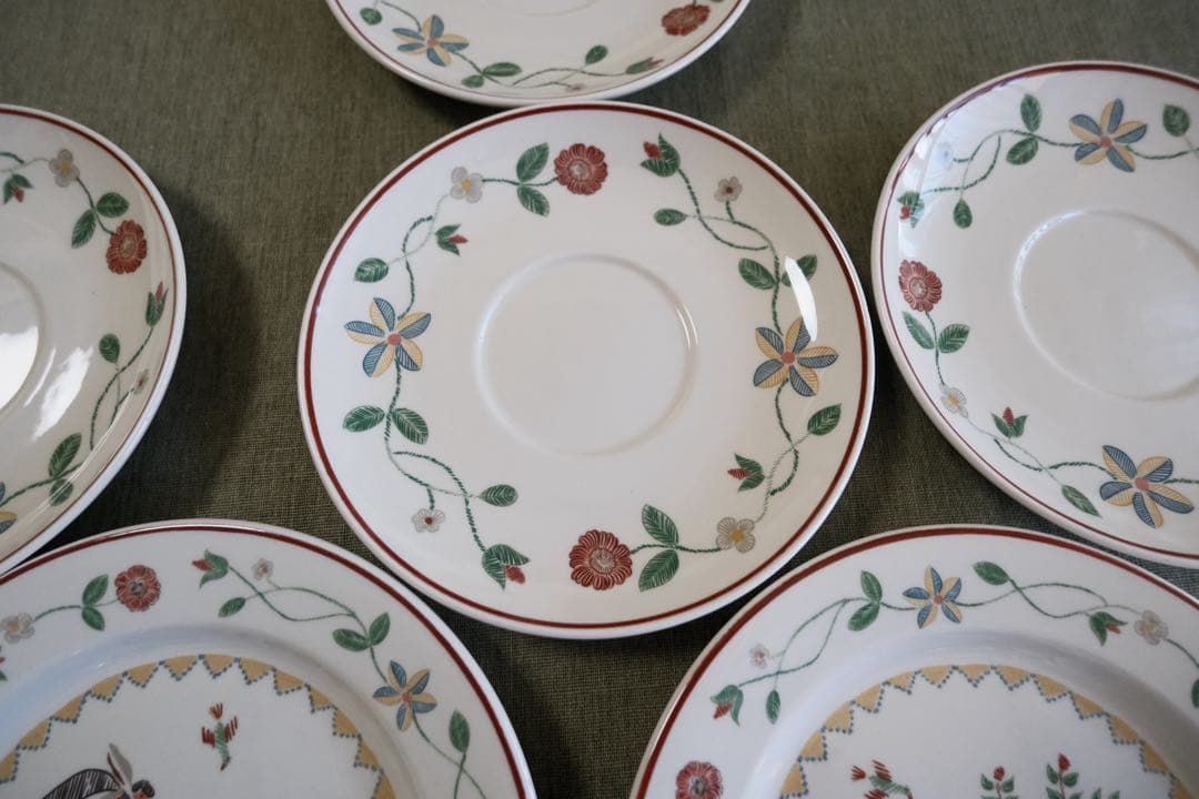 Villeroy&Boch 食器　ソーサー &お皿プレート 合計6枚