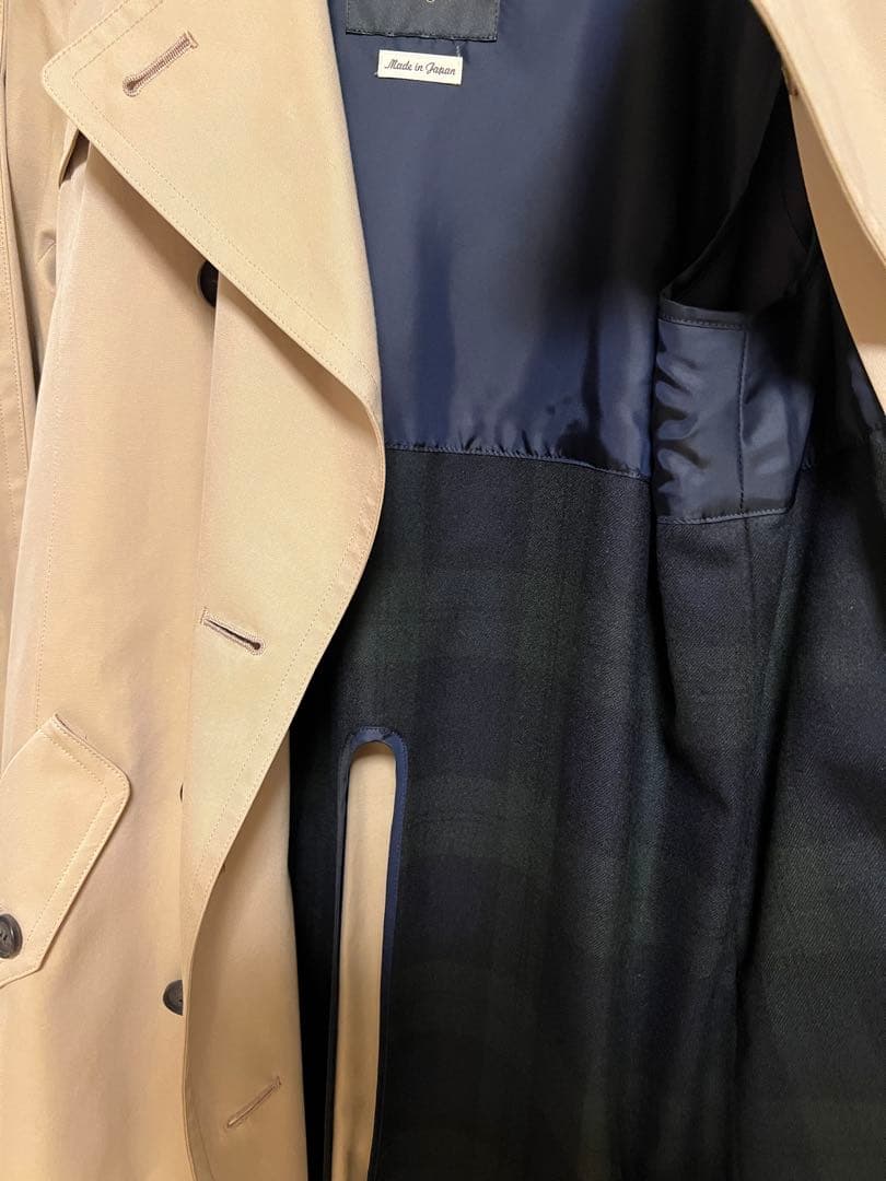 LEEマルシェ　100年コート　サンヨー　トレンチコート　ベージュ　38