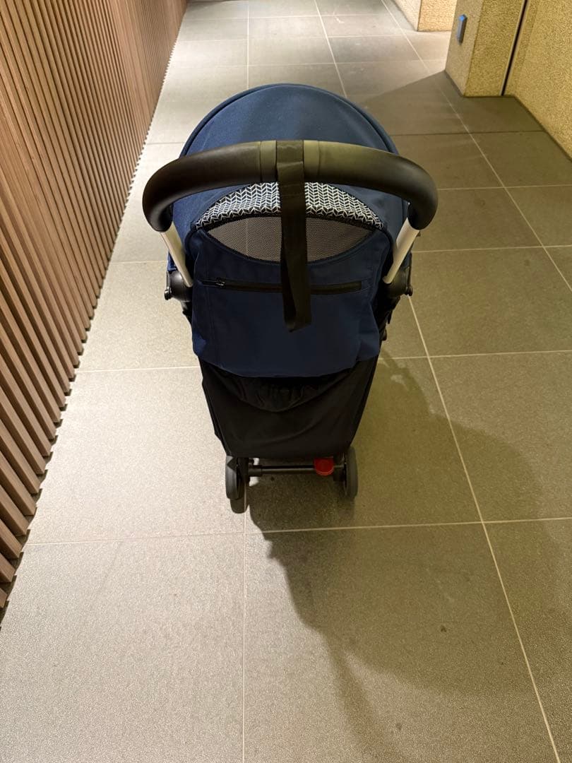 stokke yoyo3 6+ エールフランスカラー(ブルー) レインカバー付