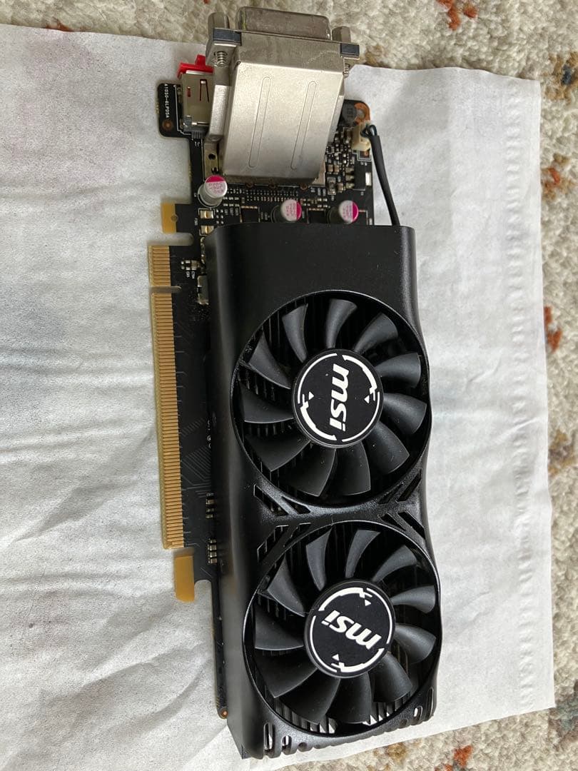 中古動作品 GeForce GTX 1050 Ti 4GT LP
