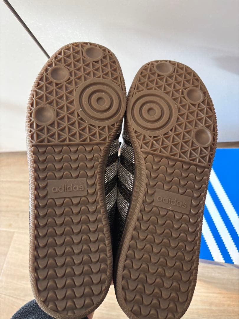 アディダス　キラキラ　グリッター サンバ OG / SAMBA OG ブラック