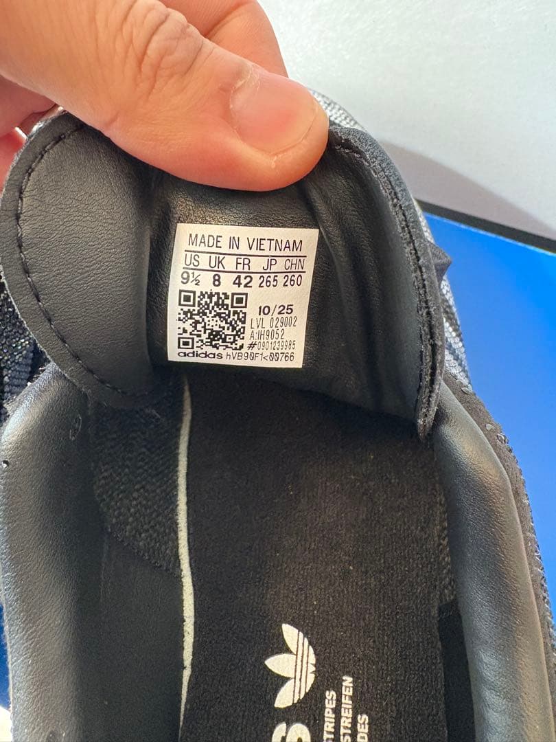 アディダス　キラキラ　グリッター サンバ OG / SAMBA OG ブラック