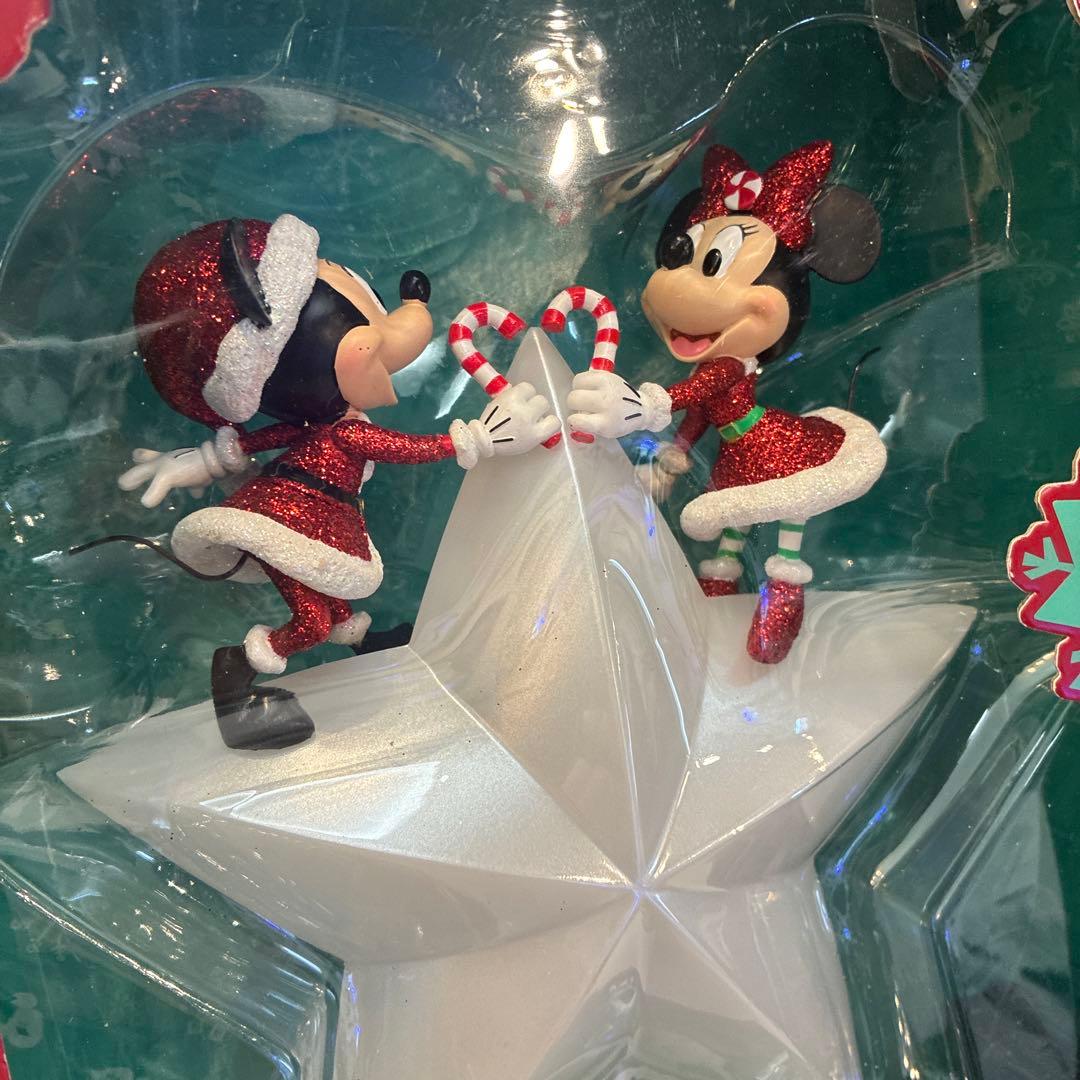 超希少 ミッキー ミニー ツリートッパー ディズニー