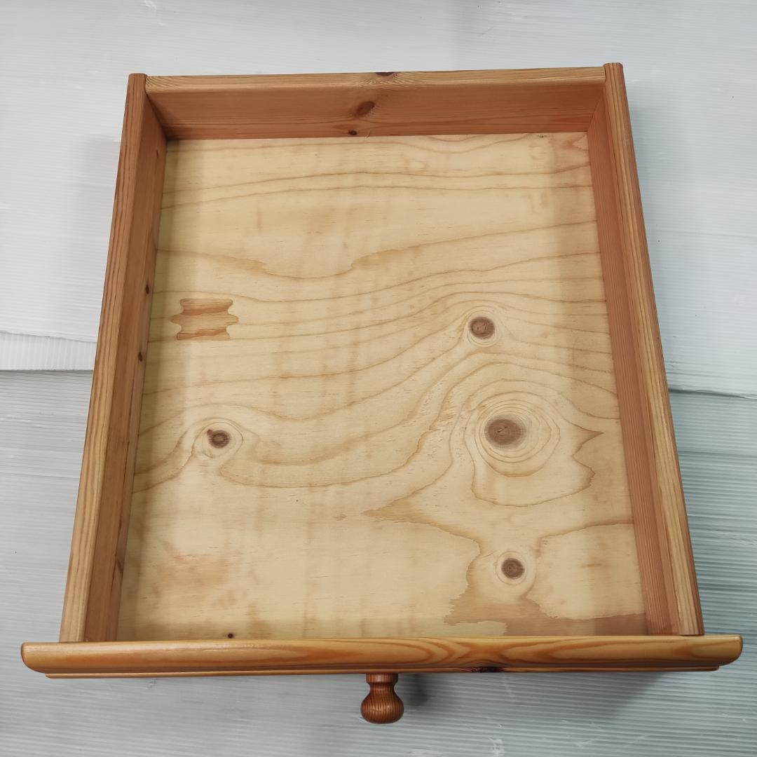 天然木　センターテーブル 引き出し付き 幅/90×奥行/60×高さ/43 cm