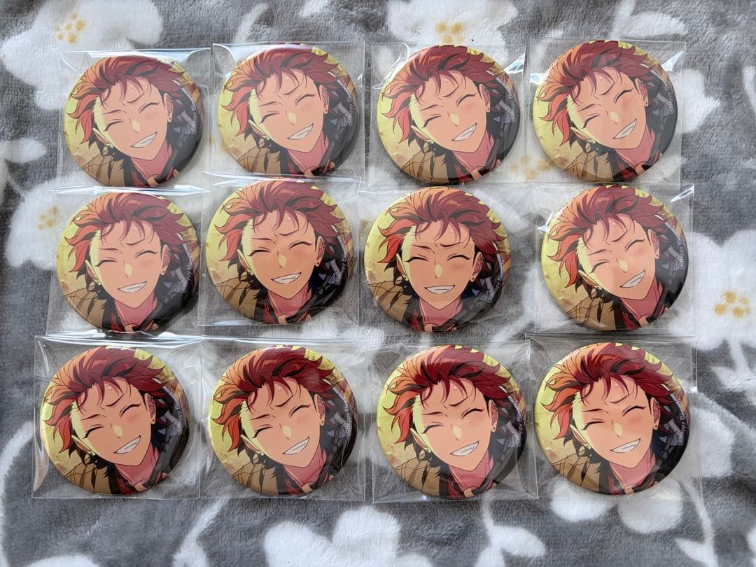 あんさんぶるスターズ　鬼龍紅郎　Casual缶バッジ　12個