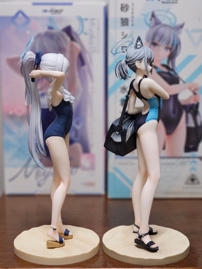 GSC ブルーアーカイブ 水着ミヤコ 水着シロコ 2体セット