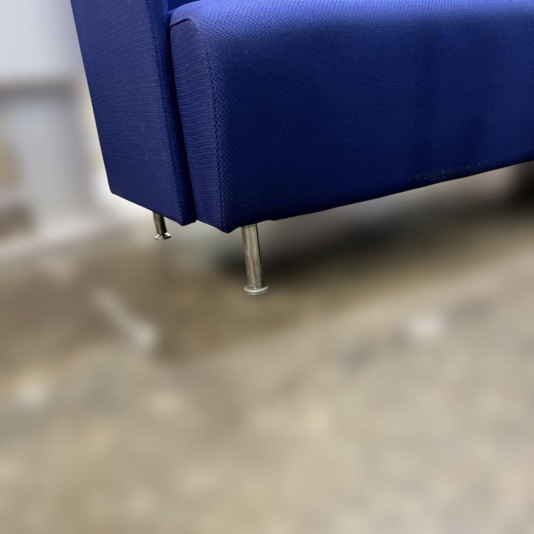 【ハイバックソファ】パーテーション付きソファ◇仕切◆ファブリック◇