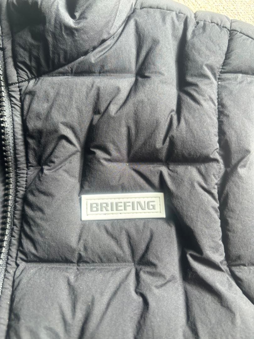 BRIEFING ブラック ダウンベスト レディース