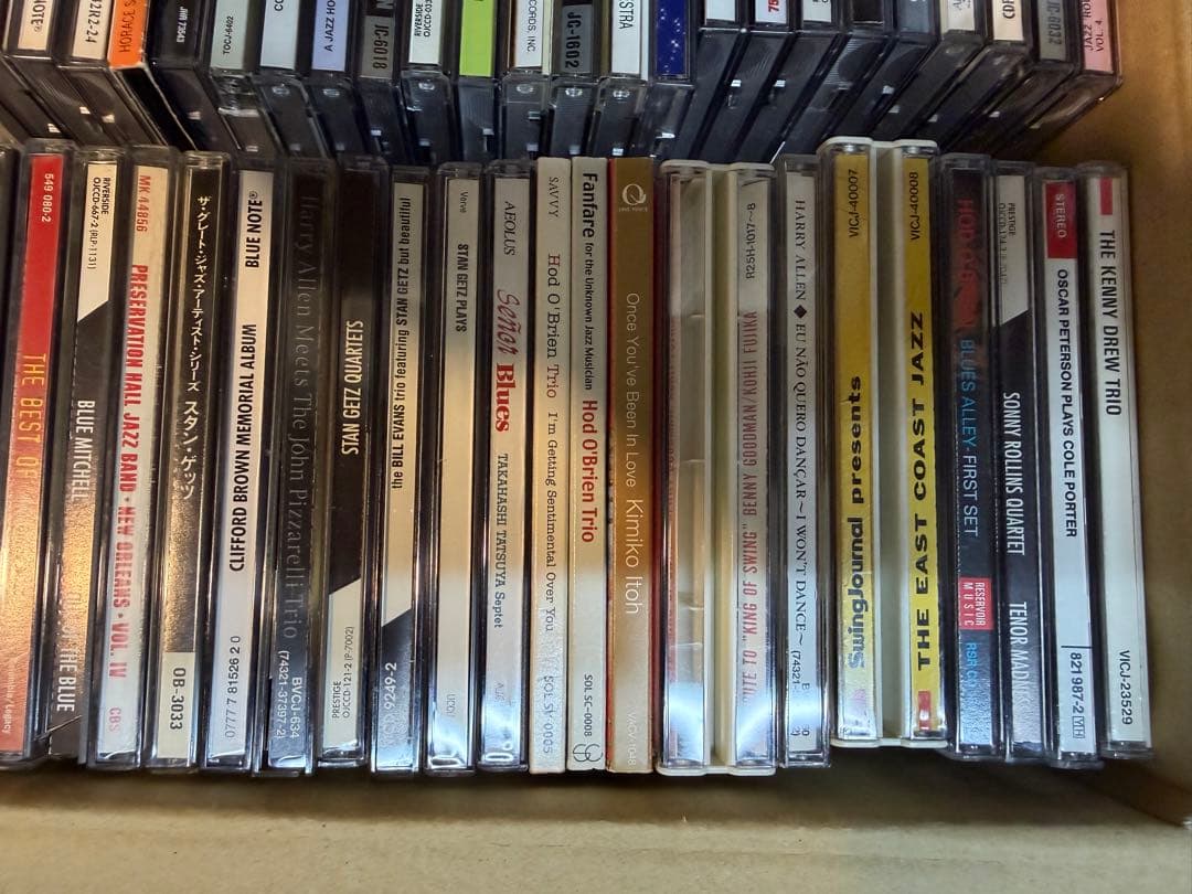 ジャズCDコレクション89枚