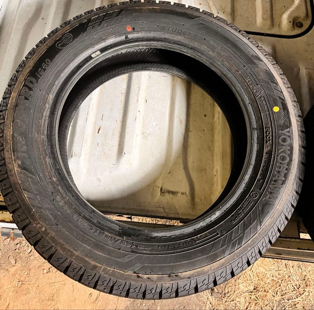 165/65R14 YOKOHAMA スタッドレス　4本セット