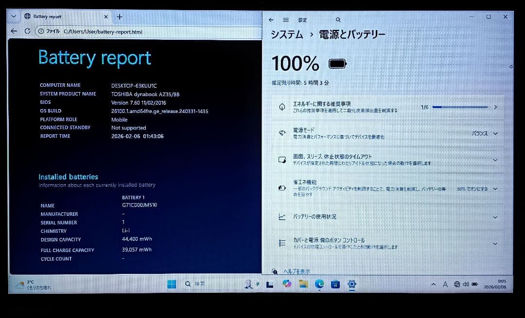 TOSHIBA dynabook Corei5 メモリ16GB SSD512GB