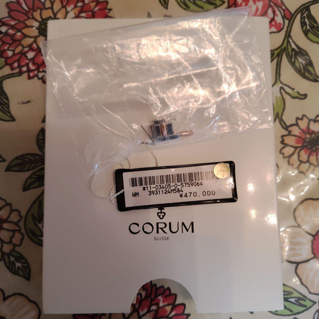 CORUM アナログクォーツ腕時計 ゴールド/シルバー