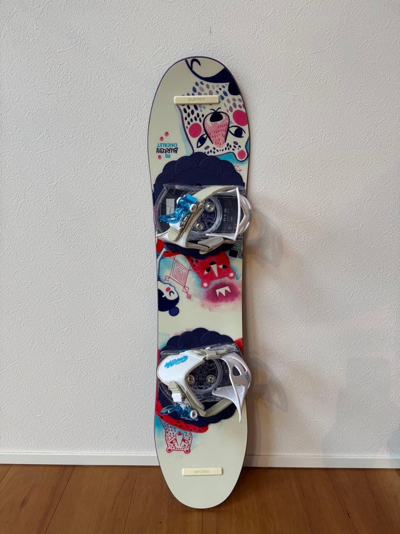 バートン チクレット グロム スノーボード セット キッズ ガールズ