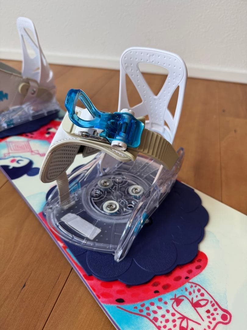 バートン チクレット グロム スノーボード セット キッズ ガールズ