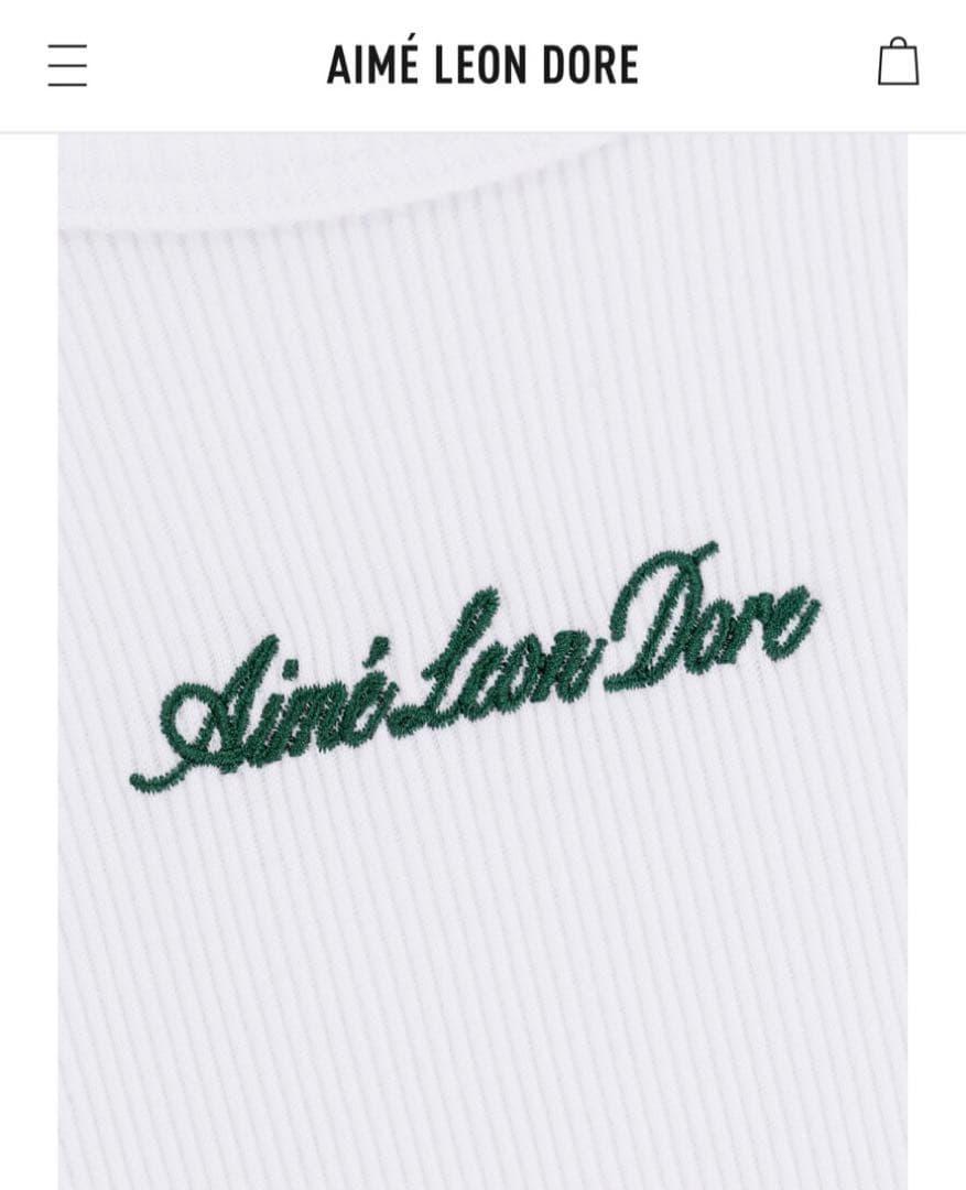 新品 2枚セット AIME LEON DORE タンクトップ