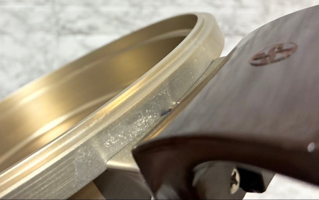 【希少 美品】しばのキッチン 両手鍋 ガラス蓋 最高級ゴールドシリーズ