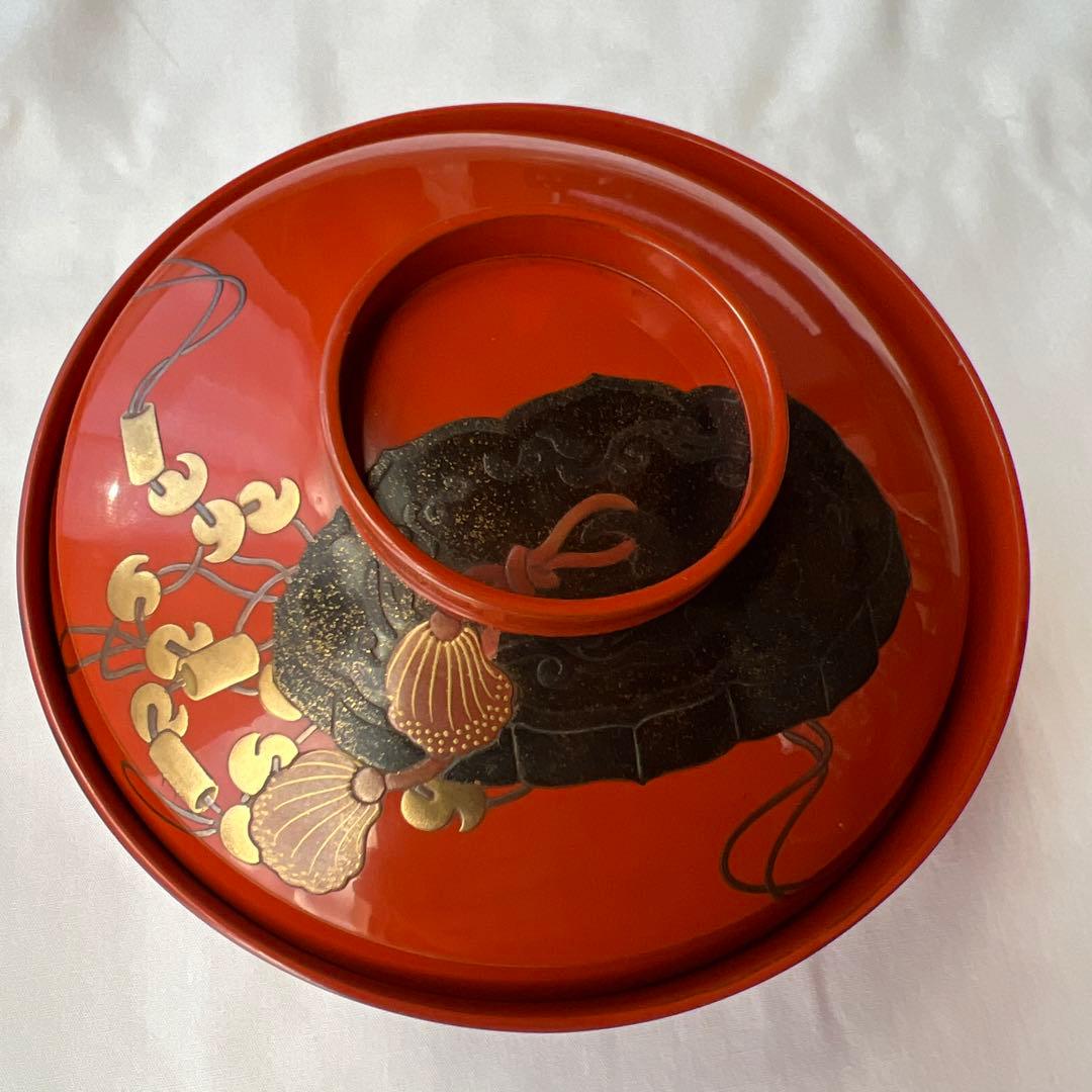 漆塗　椀　送料込