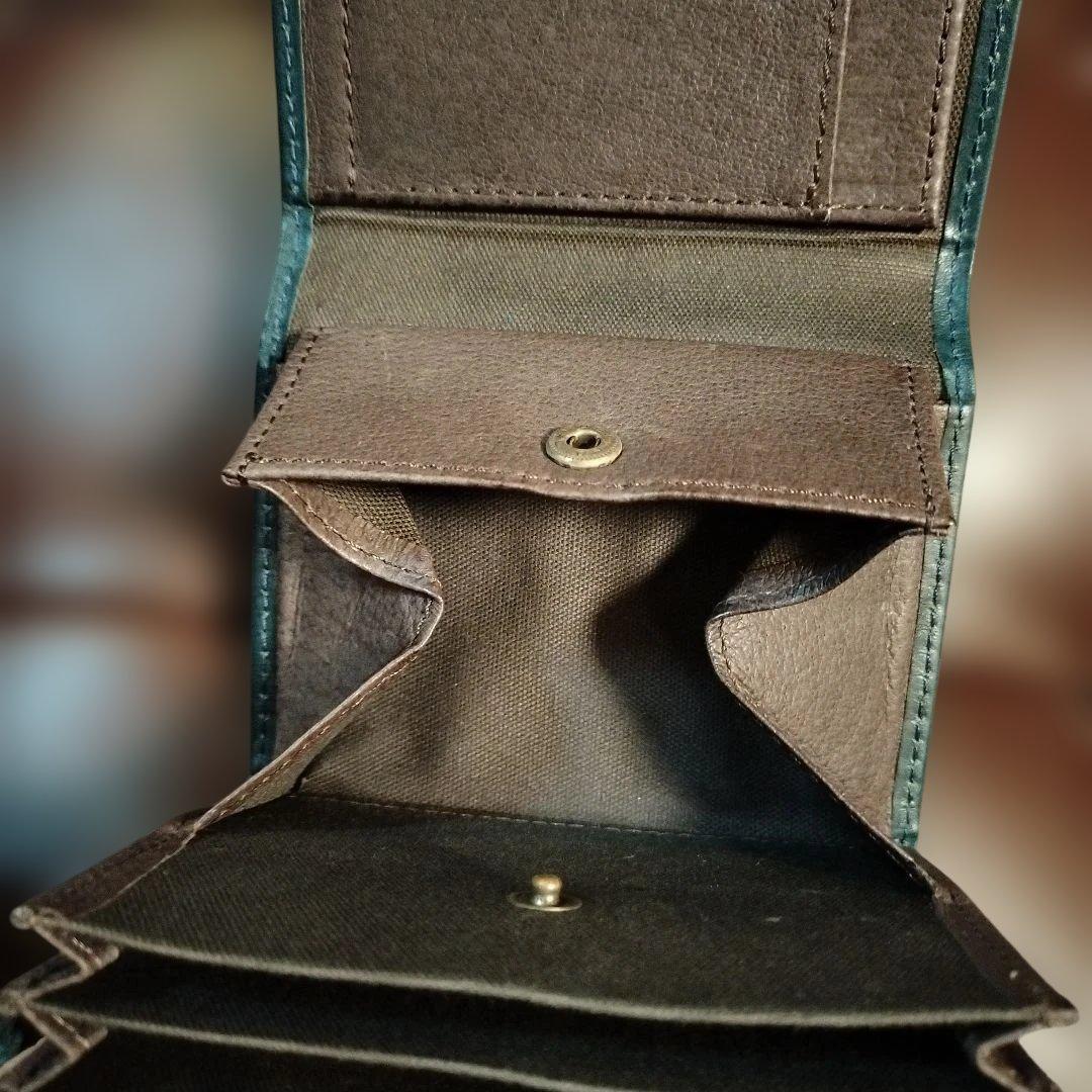 N*u様 エムピウ　m+ millefoglieⅡ ミッレフォッリエ　財布　ブル