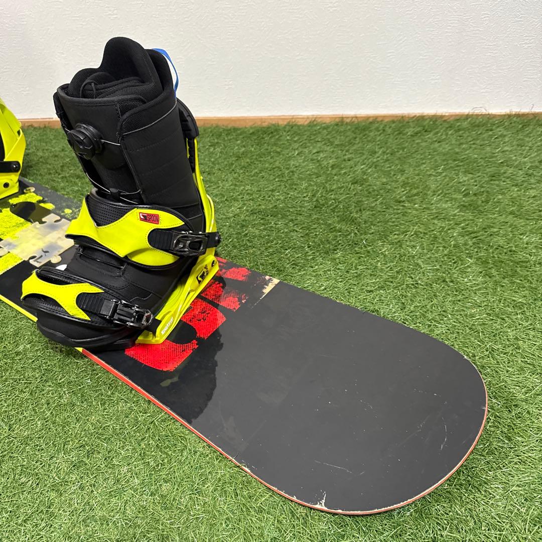 O4 SALOMON 149cm メンズスノーボードセット