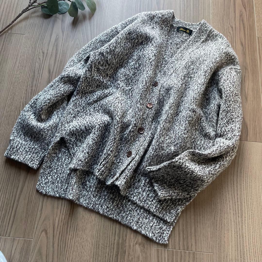 ＜Drawer（ドゥロワー）＞ 5Gウールカシミヤ天竺編みVネックカーディガン