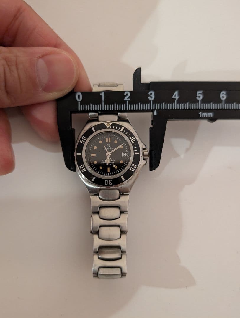 最終価格 ベンツ オメガ OMEGA シーマスター 200 プレボンド ブラック