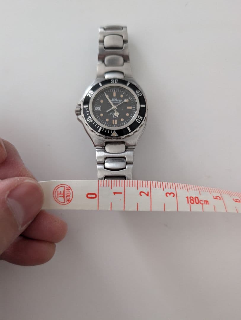 最終価格 ベンツ オメガ OMEGA シーマスター 200 プレボンド ブラック