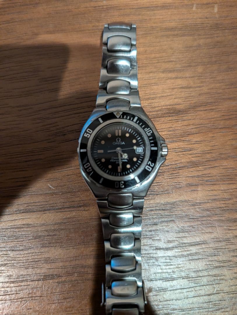 最終価格 ベンツ オメガ OMEGA シーマスター 200 プレボンド ブラック