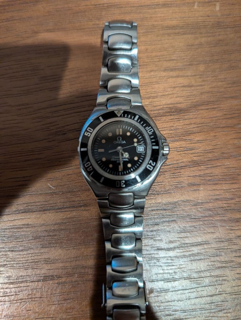 最終価格 ベンツ オメガ OMEGA シーマスター 200 プレボンド ブラック