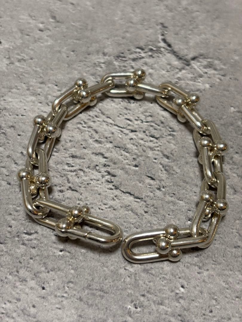 ティファニー ハードウェア ラージリンクシルバーブレスレット※最終価格