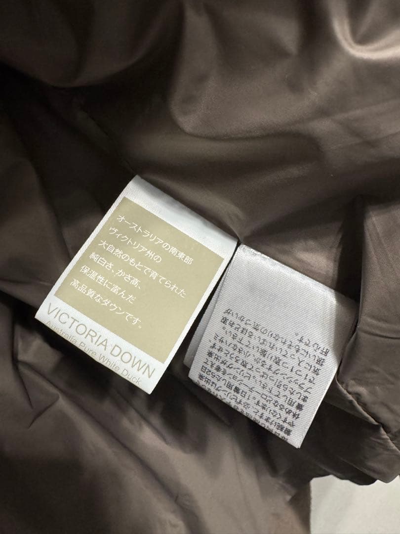 週末限定価格　ヤマダヤCLOVE YORT フード付きダウンコート　キルティング