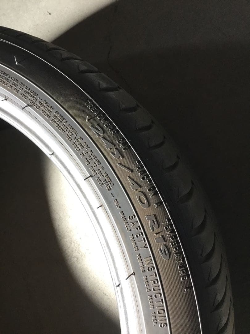 ミシュラン245/40R19インチ サマータイヤ ２本セット