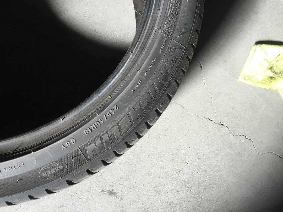ミシュラン245/40R19インチ サマータイヤ ２本セット