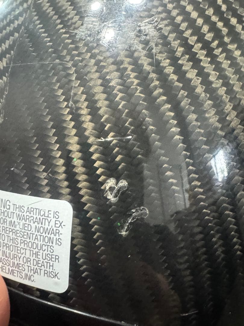 M*中様 SIMSON カーボンファイバー フルフェイスヘルメット