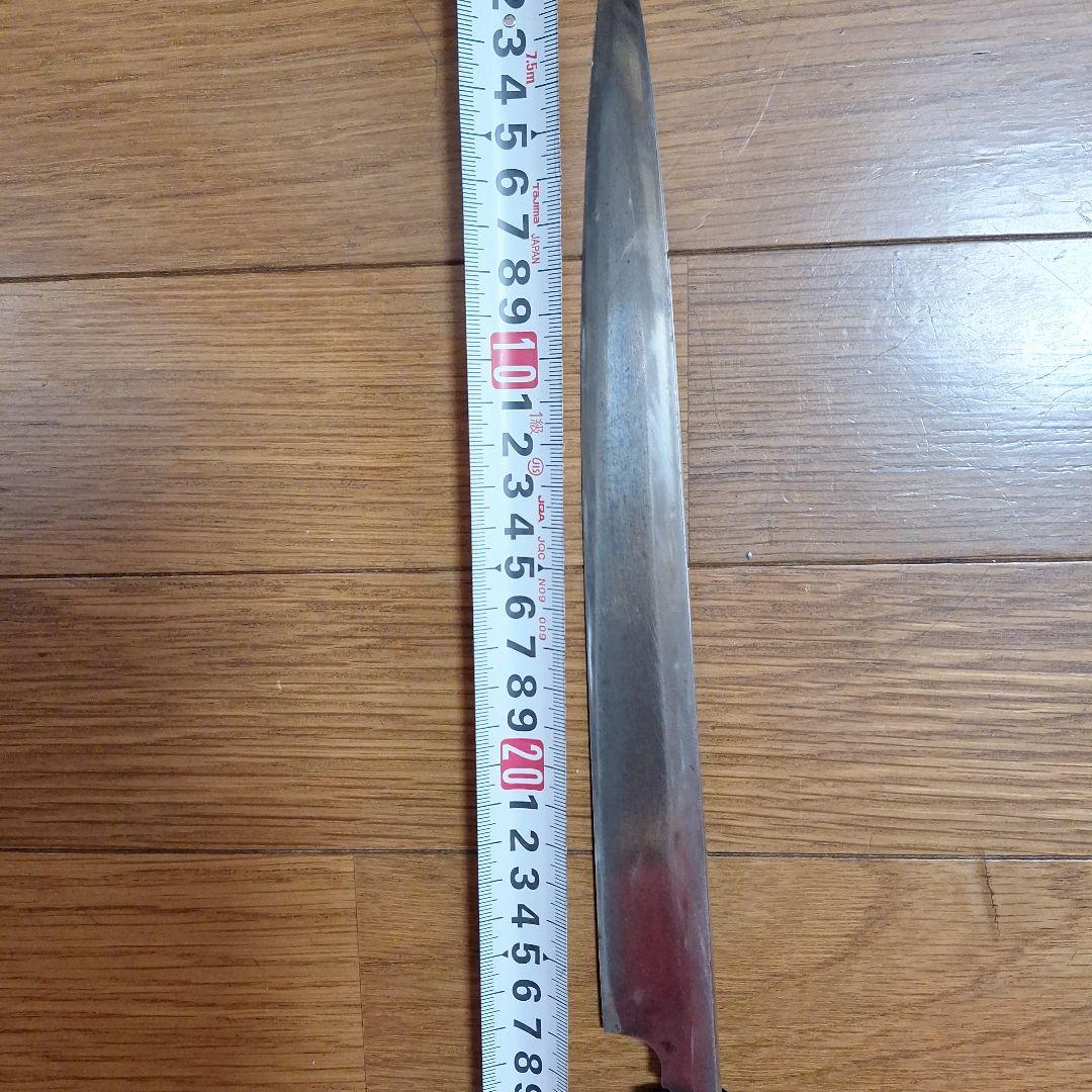 東京有次柳刃包丁 全長43.5cm 刃渡り27.5ｃｍ