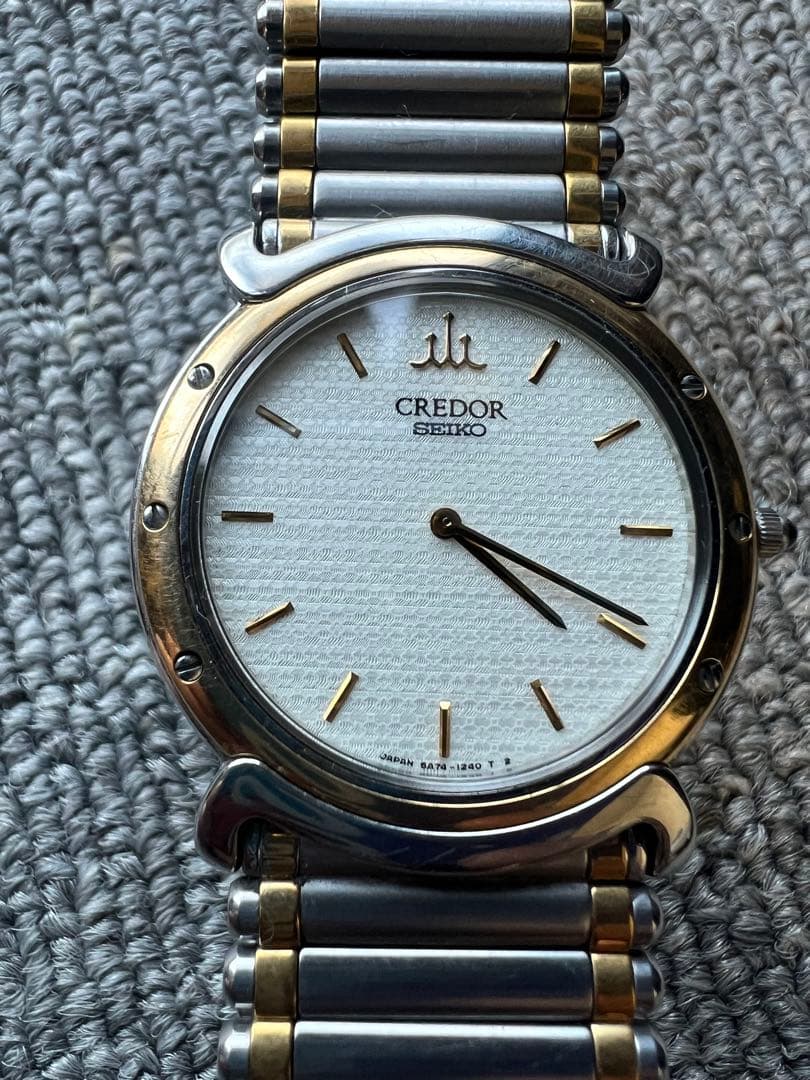 セイコー クレドール メンズ 18k 腕時計