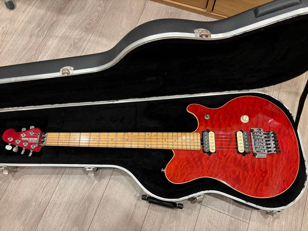 ギター Music Man Axis Ex Trans Red
