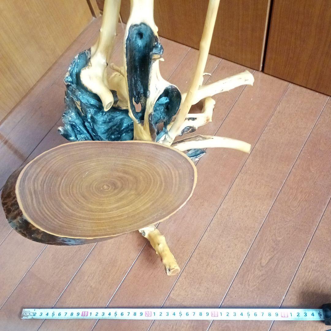 流木　アート　飾り棚