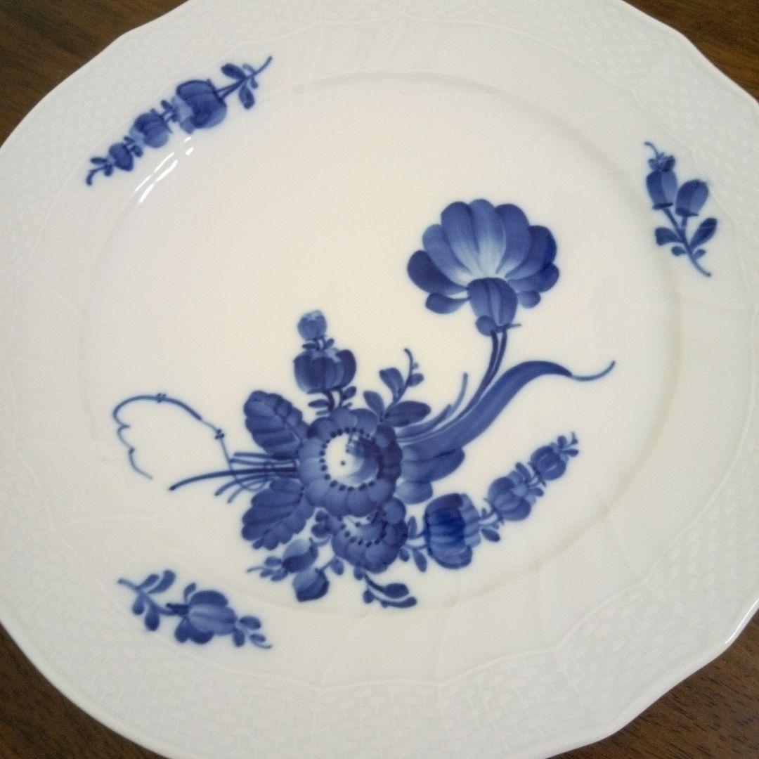 美品！ロイヤルコペンハーゲン　ブルーフラワー25㎝ プレート―2枚　箱あり