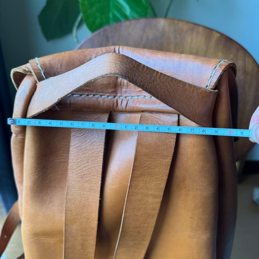 TREK 本革 レザー リュック バックパック ブラウン ヴィンテージ