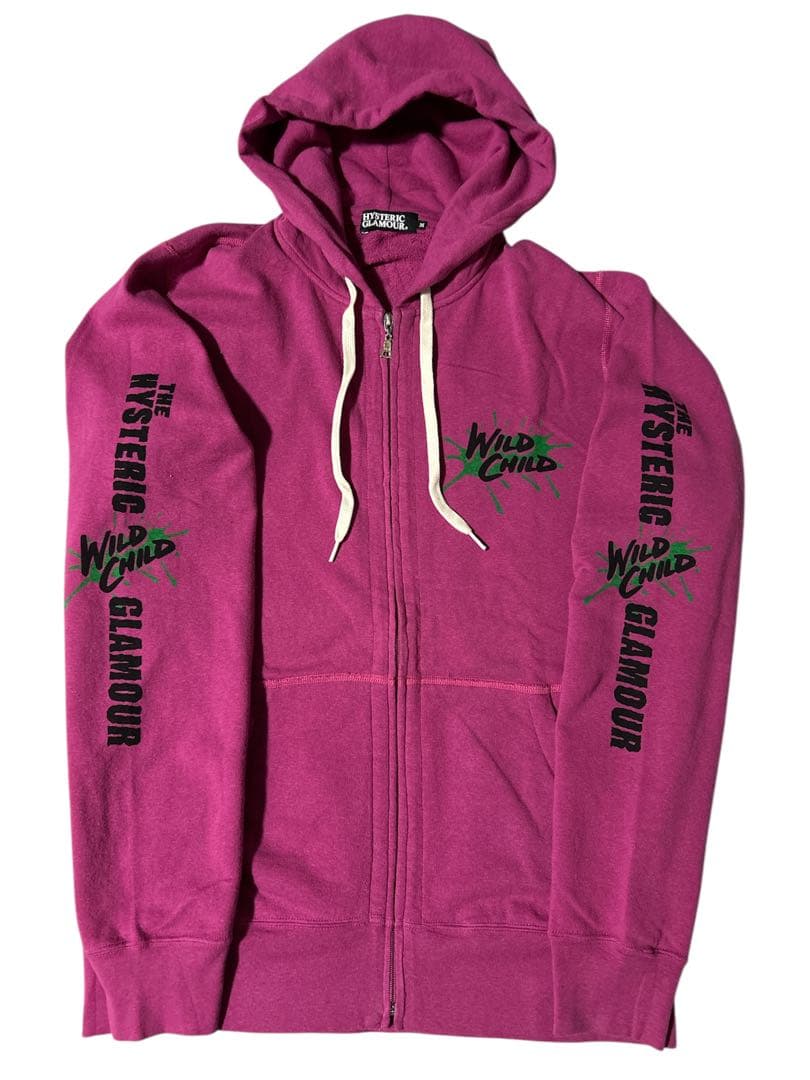 【未使用】HYSTERIC GLAMOUR ジップパーカー M