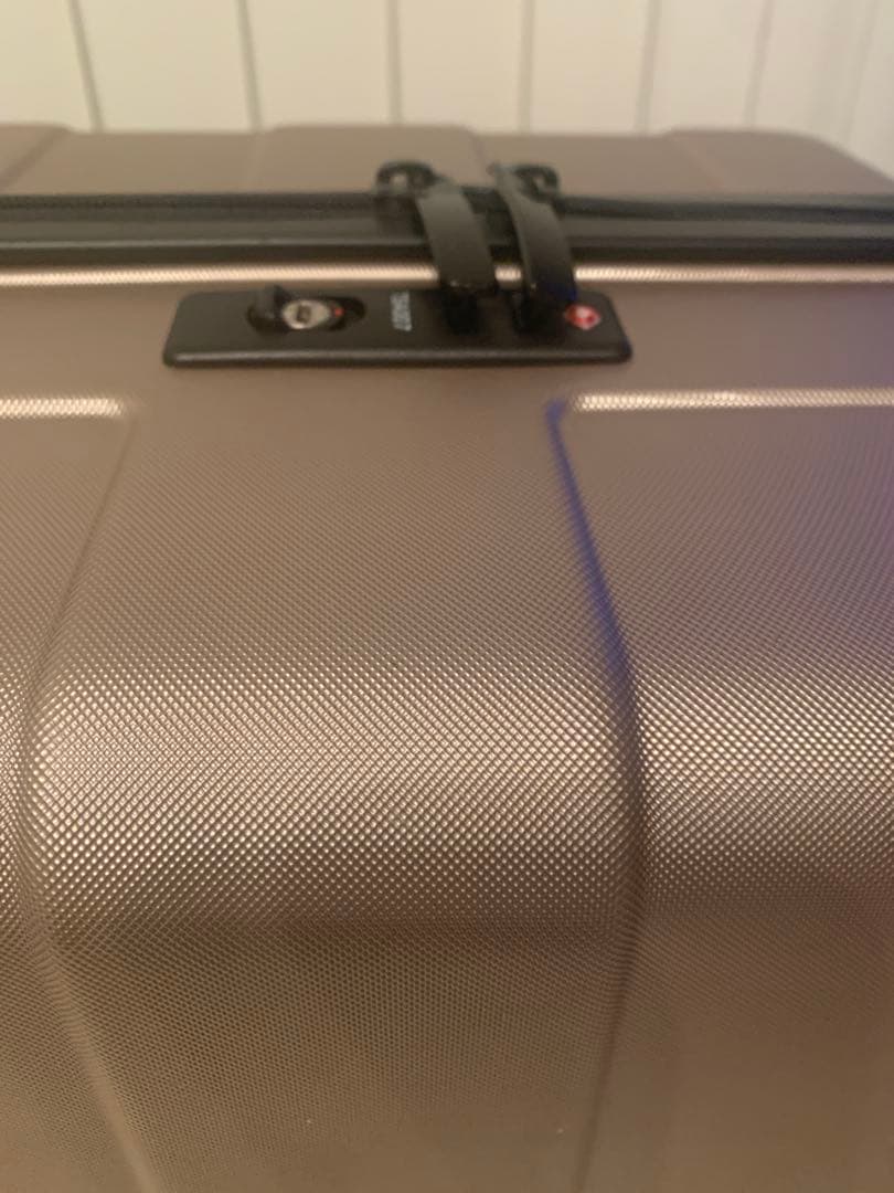 無印　キャリーケース 104L 大容量　大きい　ゴールドベージュ　海外　旅行