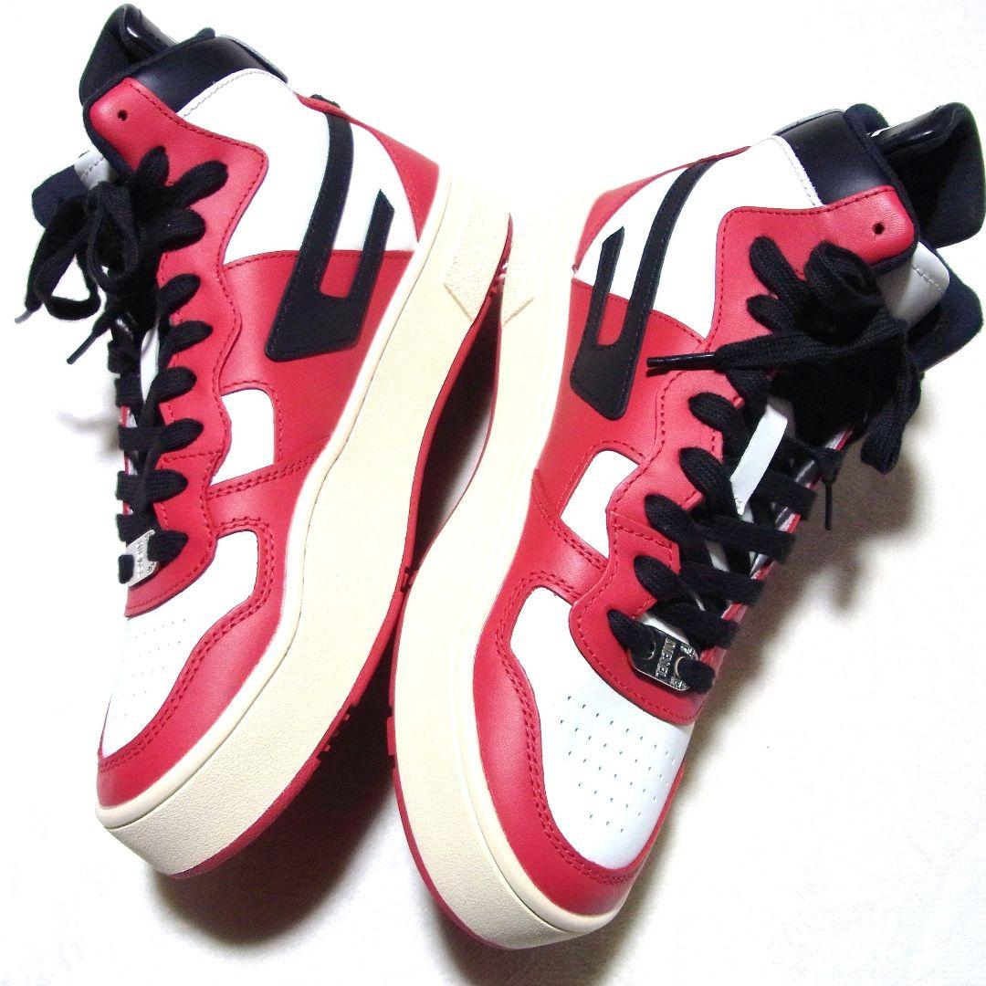 未使用 ディーゼル S-UKIYO MID ハイカット スニーカー シカゴカラー