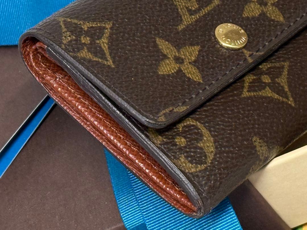 良品！LOUIS VUITTONルイヴィトン　ポルトモネ・プラ　ケース