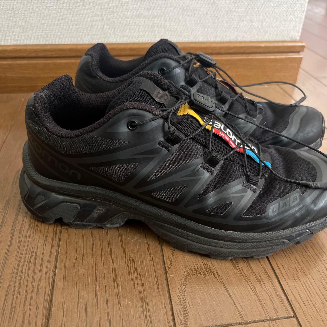 Salomon XT-6 ブラックスニーカー
