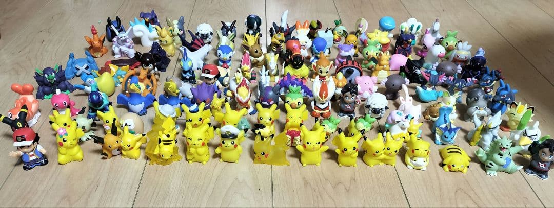 【お値下げ！】ポケモン　ソフビ　指人形　ポケモンキッズ 113体